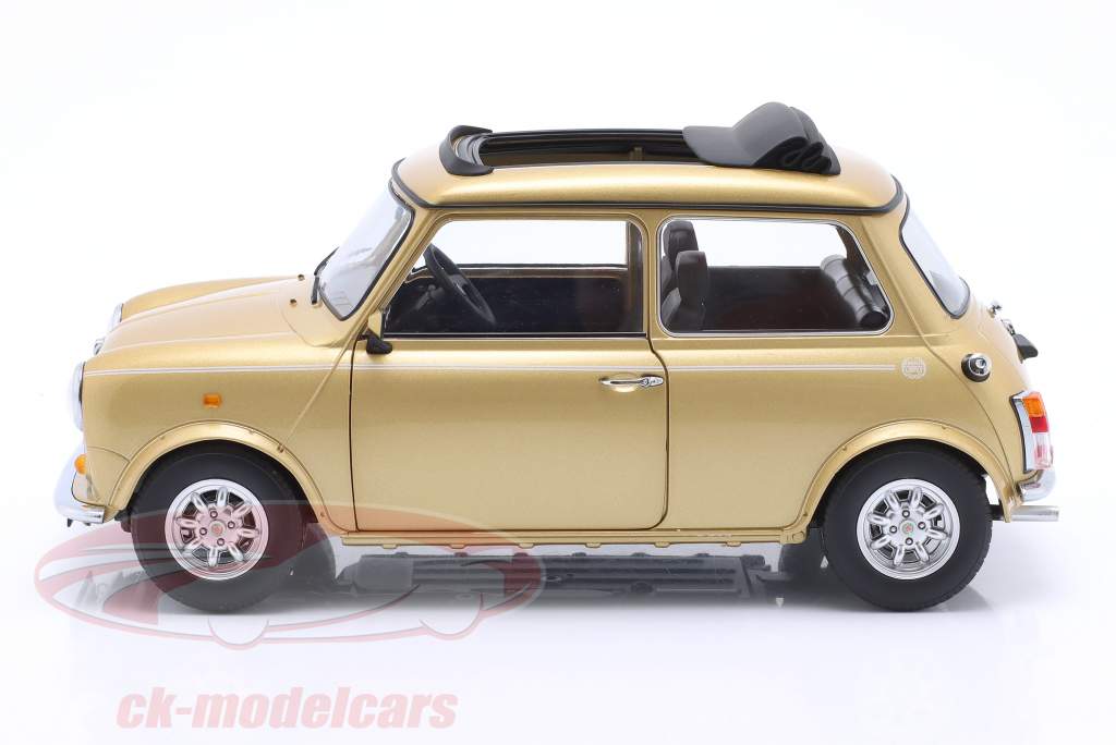 Mini Cooper RHD with sunroof gold metallic 1:12 KK scale