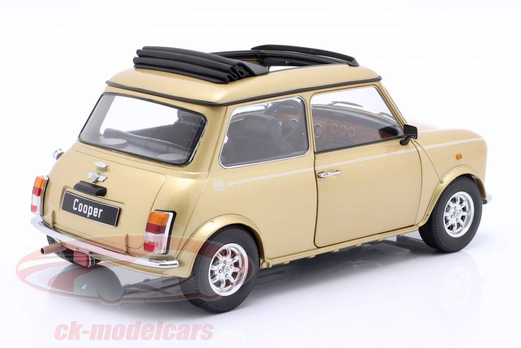 Mini Cooper LHD 和 天窗 金子 金属的 1:12 KK-Scale