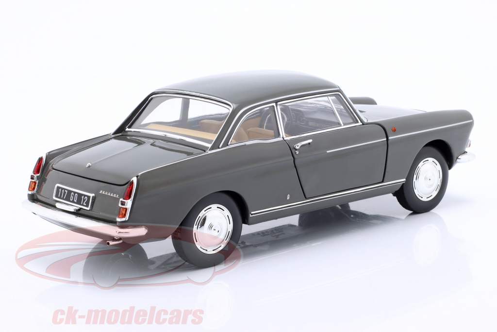 Peugeot 404 Coupe 建设年份 1967 石墨灰 1:18 Norev