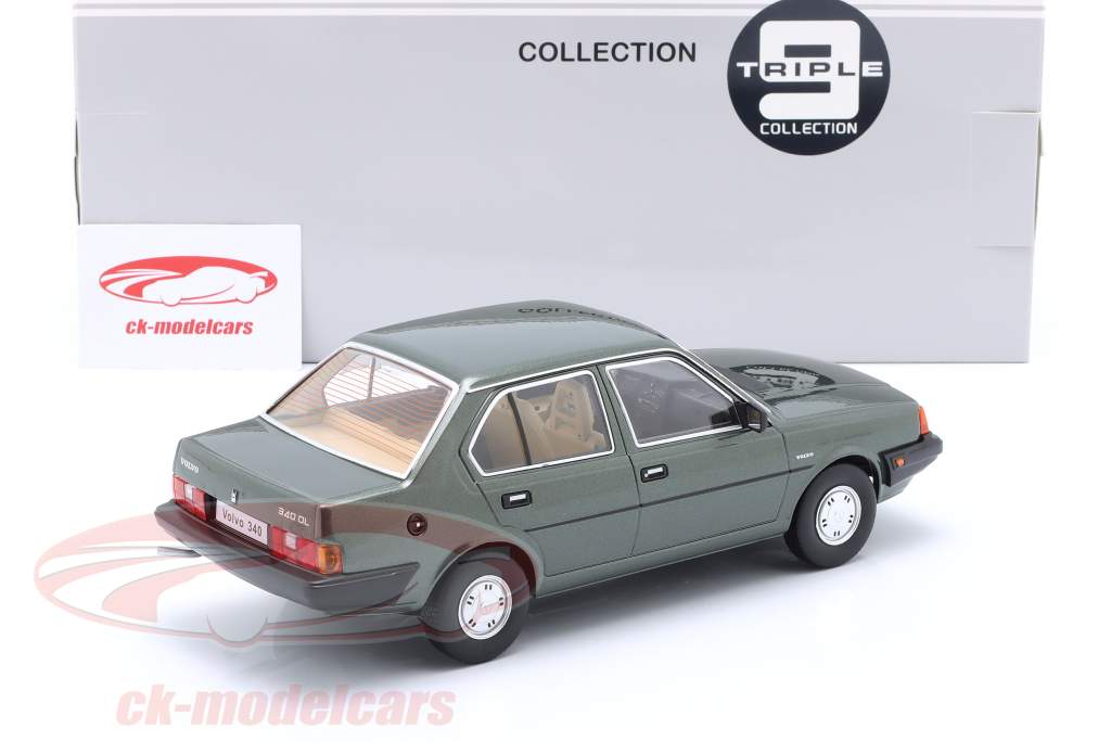 Volvo 340 year 1987 green metallic 1:18 Triple9