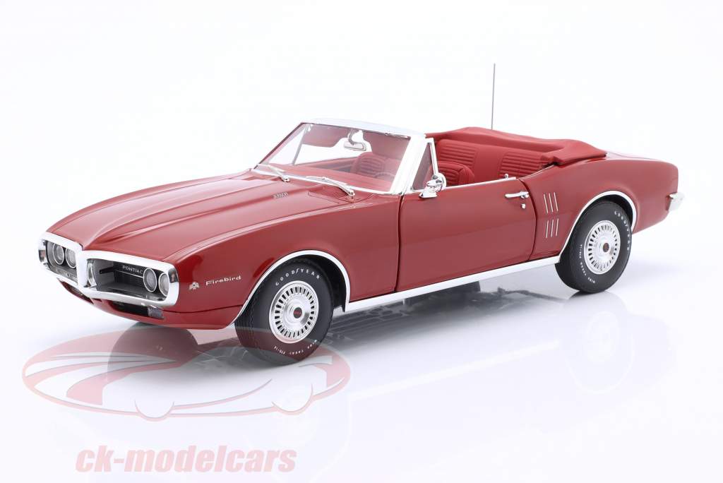 Pontiac Firebird Convertible 1967 First Firebird produced #001 red 1:18 GMP