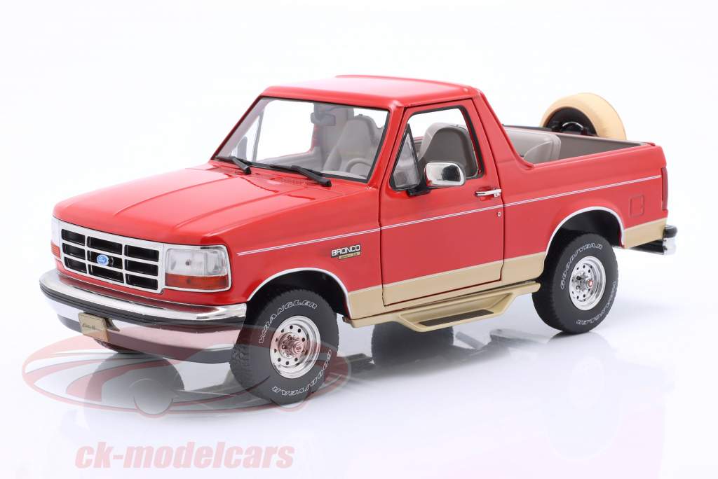 Ford Bronco Eddie Bauer Edition 1994 rød metallisk / bronze 1:18 Greenlight