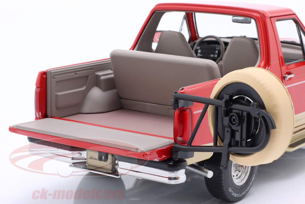 Ford Bronco Eddie Bauer Edition 1994 rød metallisk / bronze 1:18 Greenlight