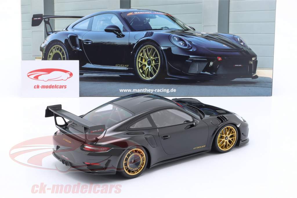 Porsche 911 (991.2) GT3 RS MR Manthey Racing black 1:18 Minichamps