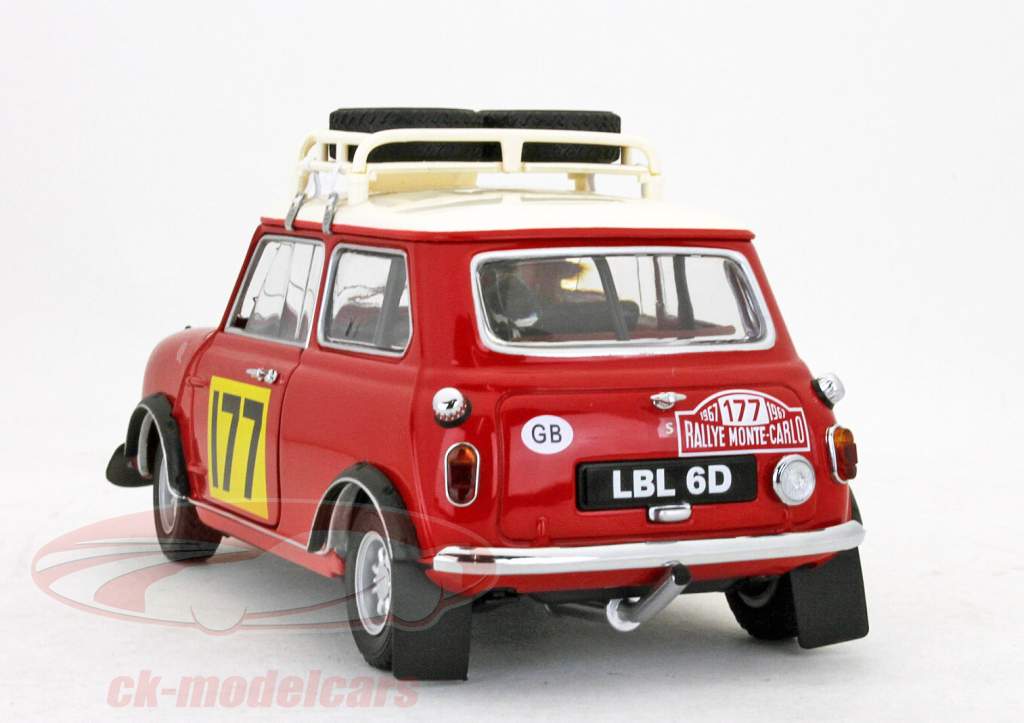 Kyosho 1:18 モーリスミニクーパーS MK-1＃177モンテカルロ