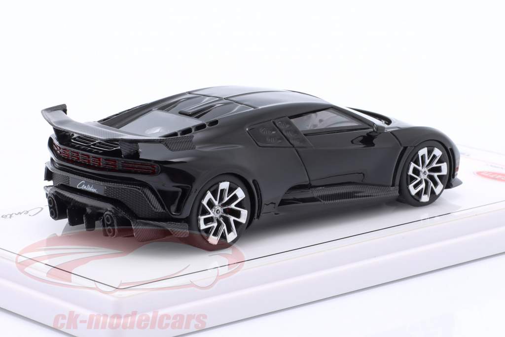 Bugatti Centodieci Год постройки 2022 черный 1:43 TrueScale