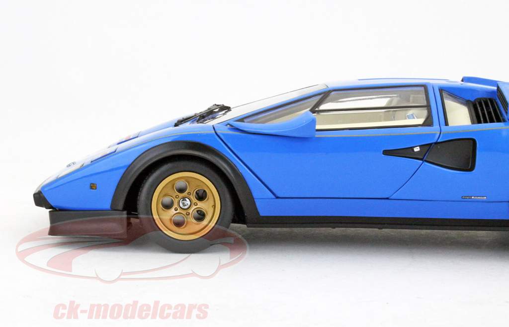Lamborghini Countach LP500S Walter Wolf Racing light blue 1:18 Kyosho
