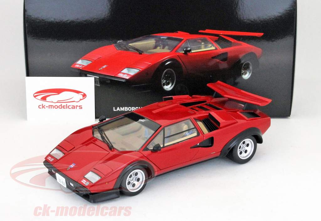 Lamborghini Countach LP500S Walter Wolf Racing red 1:18 Kyosho