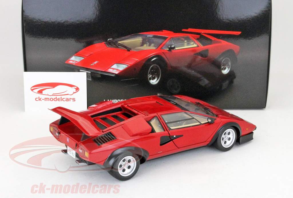 Lamborghini Countach LP500S Walter Wolf Racing red 1:18 Kyosho