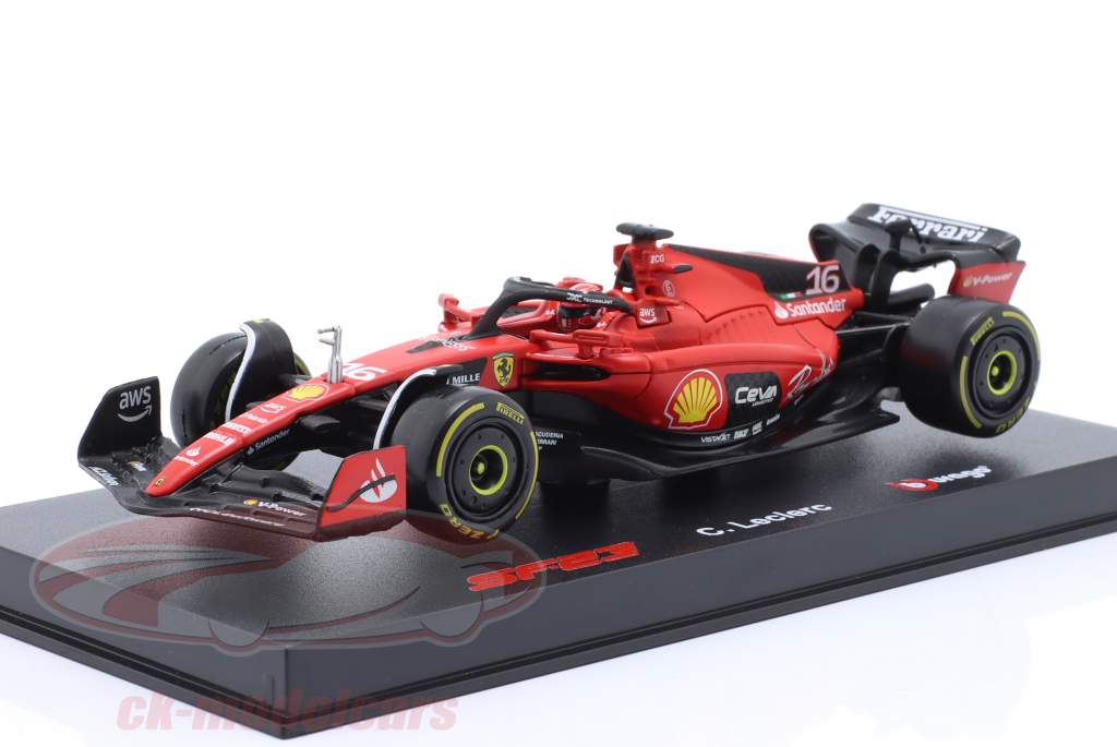 Charles Leclerc Ferrari SF-23 #16 fórmula 1 2023 1:43 Bburago