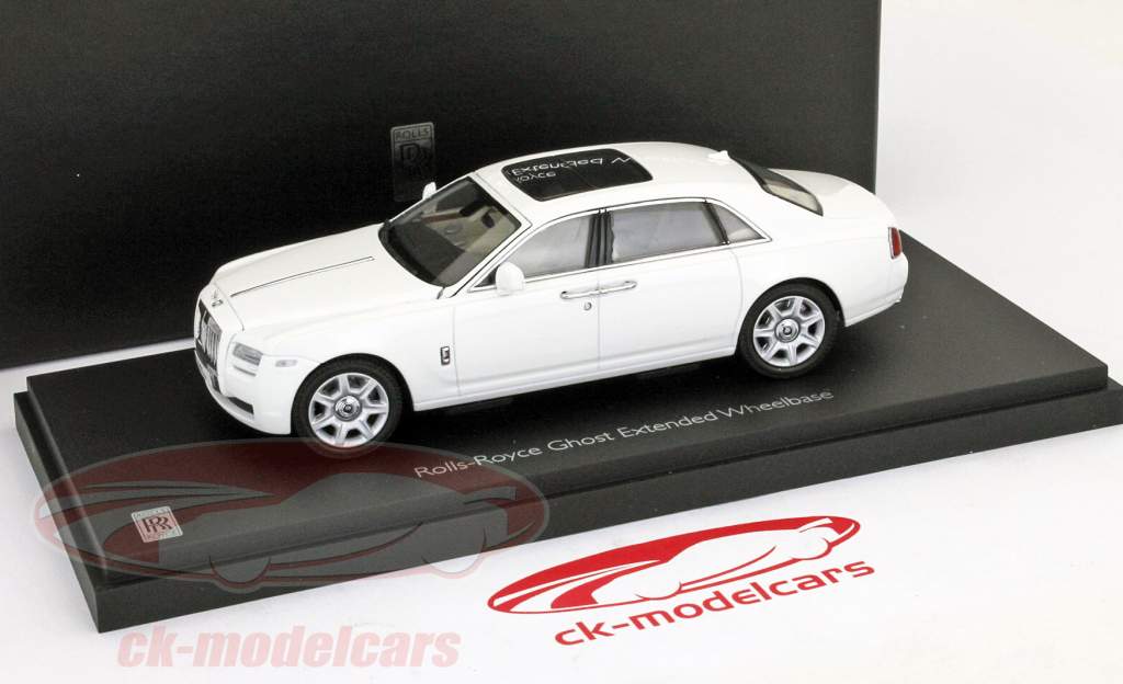 Rolls Royce Ghost EWB 2012 anglais blanc Kyosho 1:43