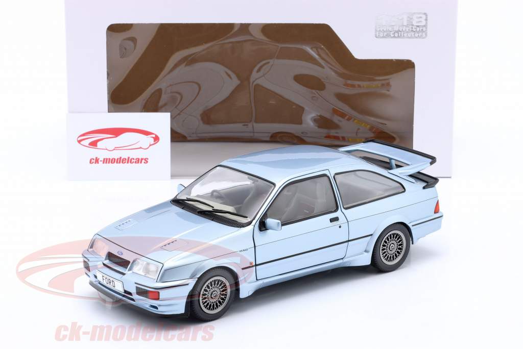 Ford Sierra RS500 Année de construction 1987 bleu glacier 1:18 Solido
