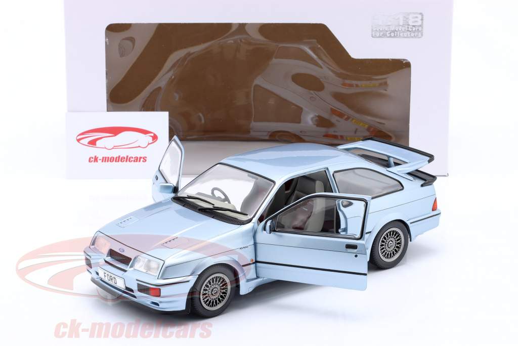 Ford Sierra RS500 Année de construction 1987 bleu glacier 1:18 Solido