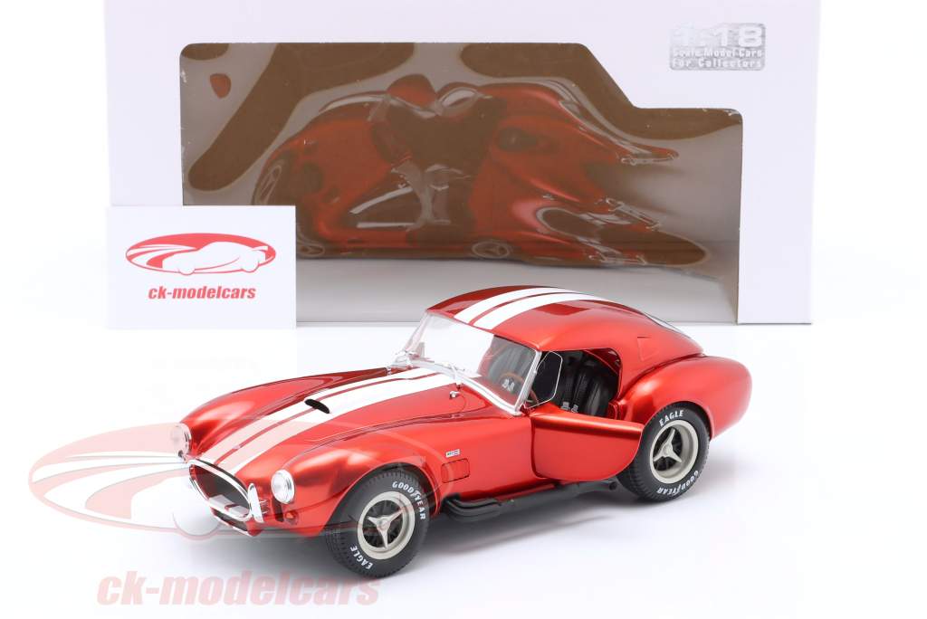 Solido 1:18 Shelby Cobra 427 MK2 建設年 1965 赤 メタリックな