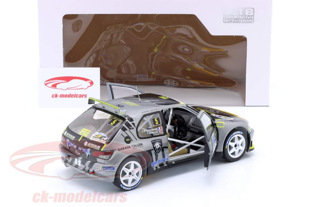 ミニカー 1/18 PEUGEOT 306 MAXI  solido Amazon.com: Solido 1:18 Peugeot 306 Maxi White #1 Rally of