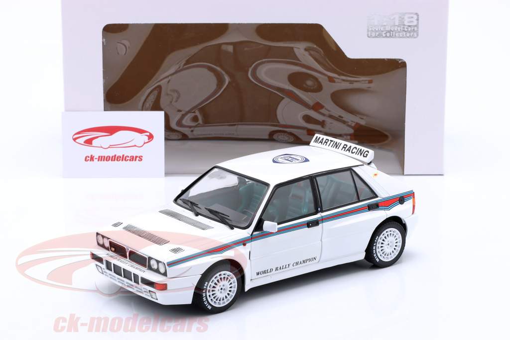 Lancia Delta HF Integrale Evo 1 Martini 6 1992 白 1:18 Solido