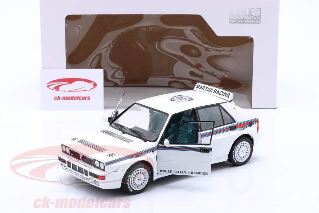 Lancia Delta HF Integrale Evo 1 Martini 6 1992 白 1:18 Solido
