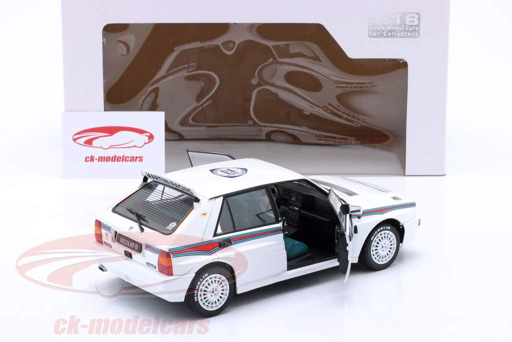 Lancia Delta HF Integrale Evo 1 Martini 6 1992 白 1:18 Solido