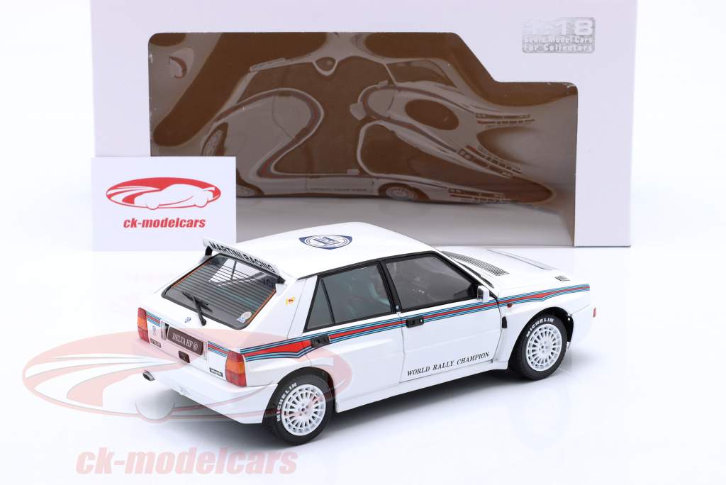 Lancia Delta HF Integrale Evo 1 Martini 6 1992 白 1:18 Solido
