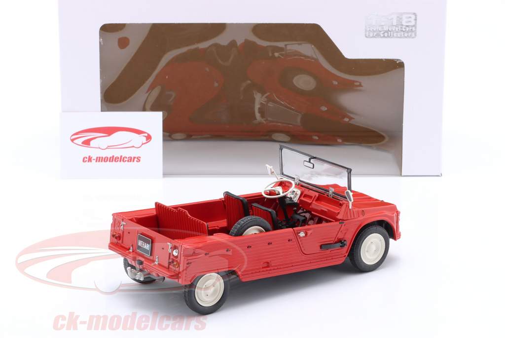 Citroen Mehari MK1 Año de construcción 1970 rojo 1:18 Solido