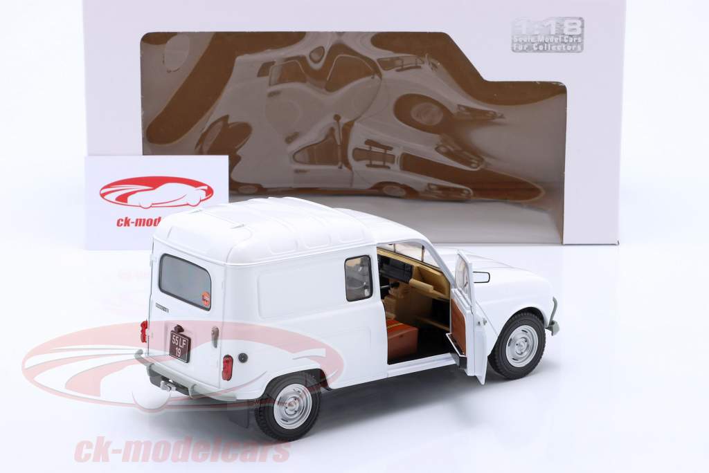 Renault 4LF4 Année de construction 1975 blanc 1:18 Solido