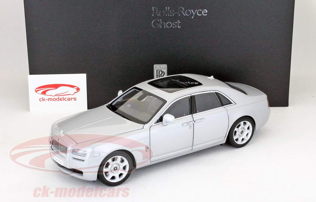 Rolls Royce Ghost SWB Year 2011 silver 1:18 Kyosho