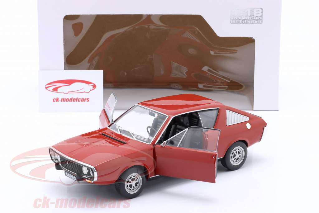 Renault 17 MK1 Année de construction 1976 rouge 1:18 Solido