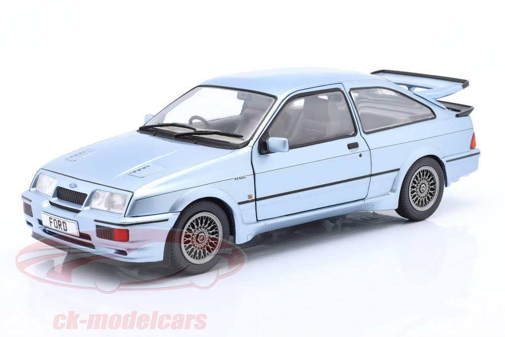 Ford Sierra RS500 Année de construction 1987 bleu glacier 1:18 Solido