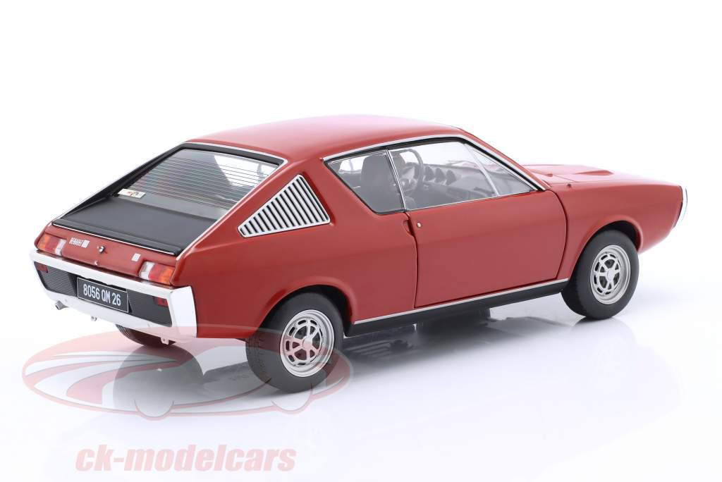 Renault 17 MK1 Année de construction 1976 rouge 1:18 Solido