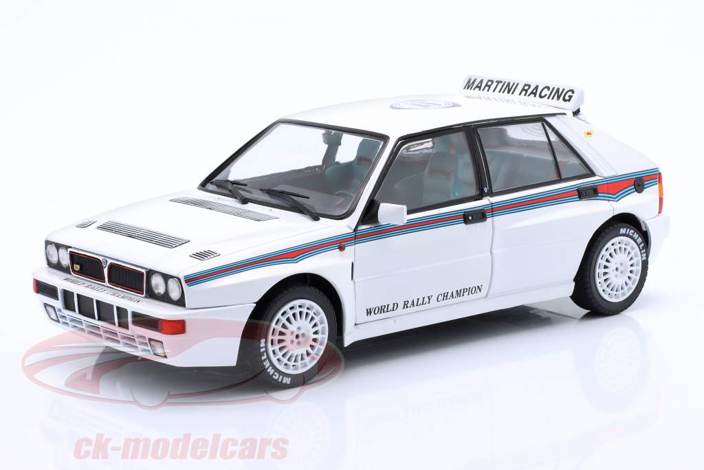 Lancia Delta HF Integrale Evo 1 Martini 6 1992 白 1:18 Solido