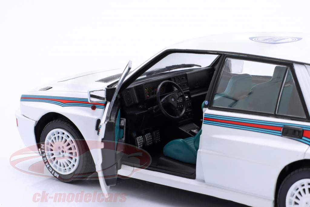 Lancia Delta HF Integrale Evo 1 Martini 6 1992 白 1:18 Solido