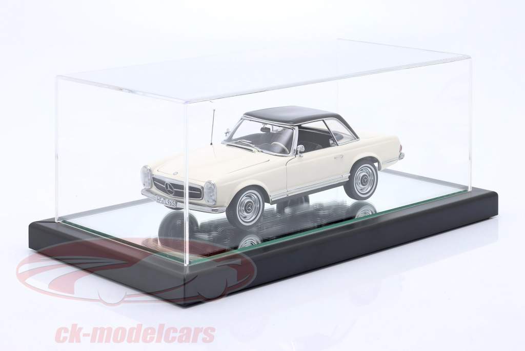 Высокое качество Акриловая витрина Turin с Основание зеркала 1:18 Atlantic