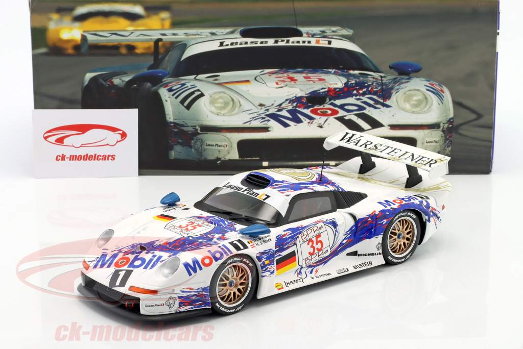 Porsche 911 GT1 #35 winnaar 4h Spa 1996 Boutsen, Stuck 1:18 WERK83
