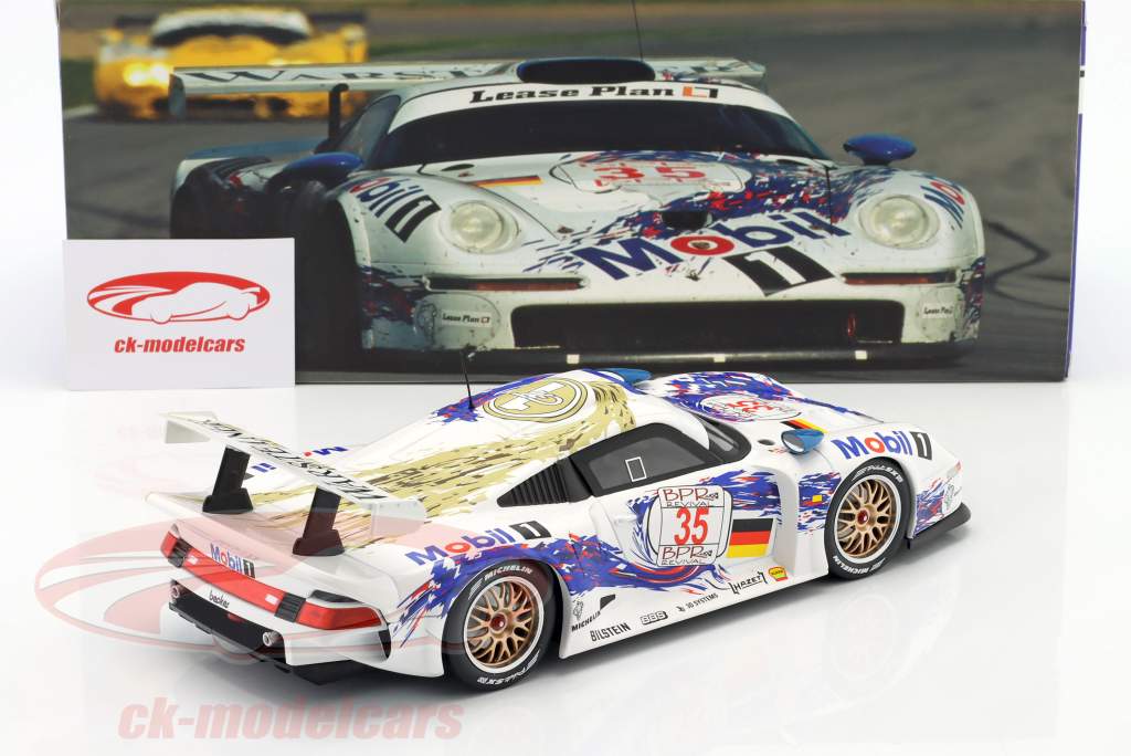 Porsche 911 GT1 #35 winnaar 4h Spa 1996 Boutsen, Stuck 1:18 WERK83