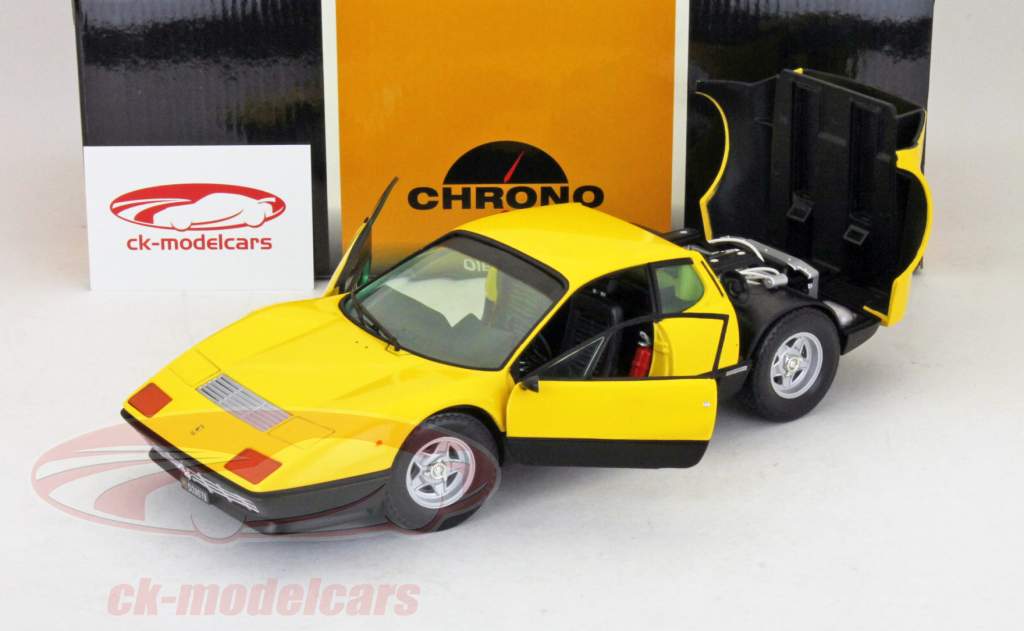 法拉利BB512年份1976黄色/黄色1:18 SUNSTAR