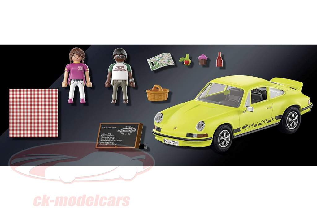 Porsche 911 Carrera RS 2.7 vert jaunâtre Playmobil