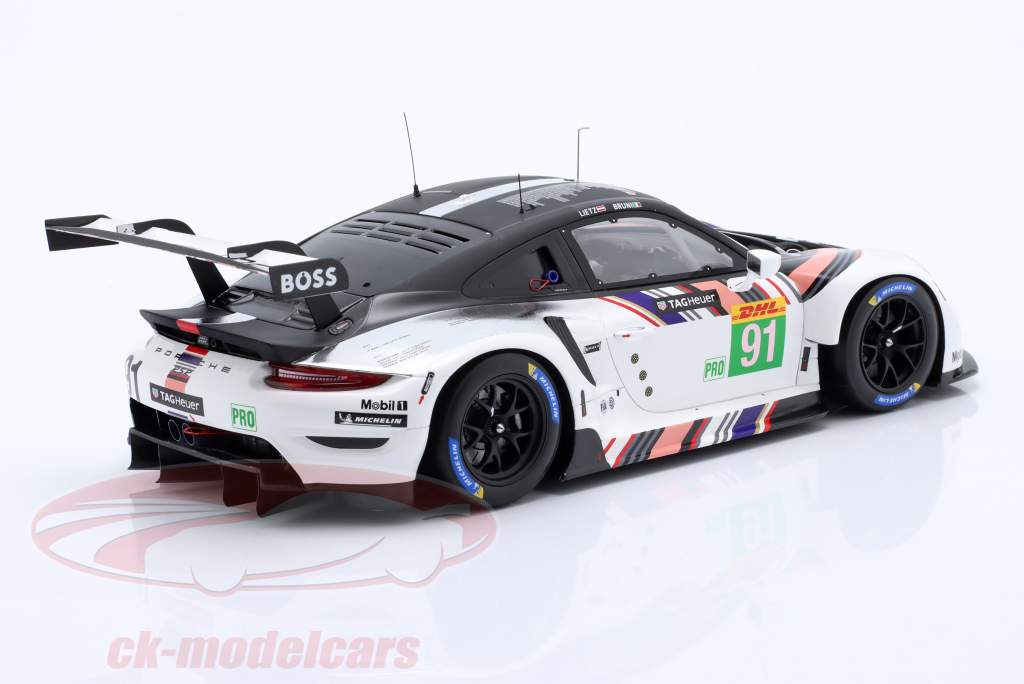 Spark 1:18 ポルシェ 911 RSR-19 グッバイ #91 ラストレース WEC