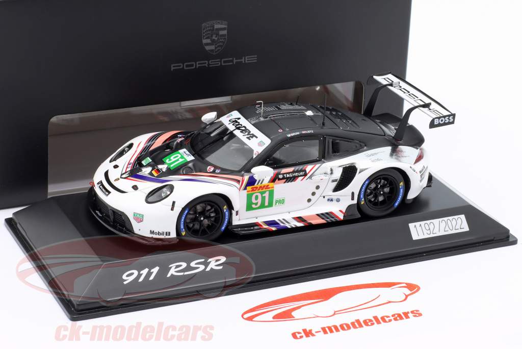 Porsche 911 RSR-19 Goodbye #91 Last Race WEC 2022 Bruni, Lietz 1:43 Spark