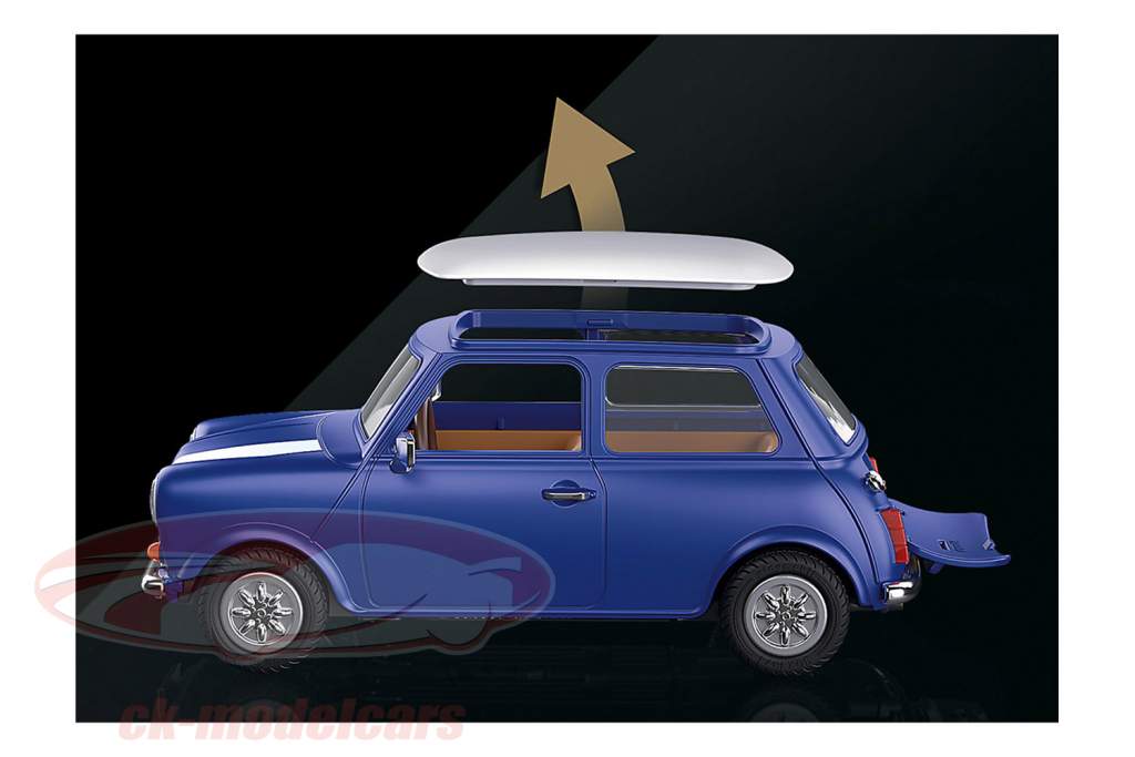 Mini Cooper blå / hvid Playmobil