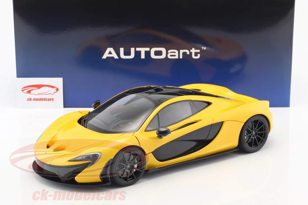 McLaren P1 Ano de construção 2013 vulcão amarelo 1:12 AUTOart