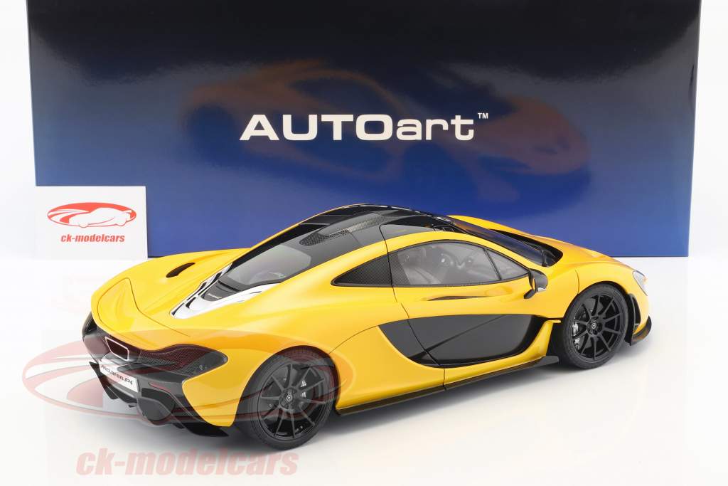 McLaren P1 Baujahr 2013 vulkan gelb 1:12 AUTOart