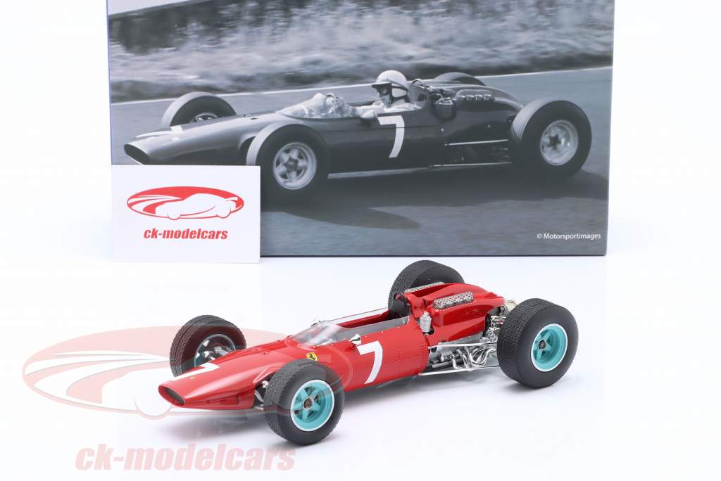 J. Surtees Ferrari 158 #7 Sieger Deutschland GP Formel 1 Weltmeister 1964 1:18 WERK83
