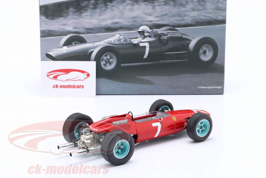 J. Surtees Ferrari 158 #7 vinder tysk GP formel 1 Verdensmester 1964 1:18 WERK83