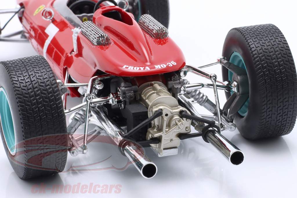 J. Surtees Ferrari 158 #7 winnaar Duits GP formule 1 Wereldkampioen 1964 1:18 WERK83