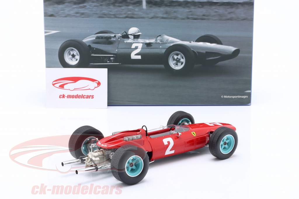 J. Surtees Ferrari 158 #2 gagnant italien GP formule 1 Champion du monde 1964 1:18 WERK83