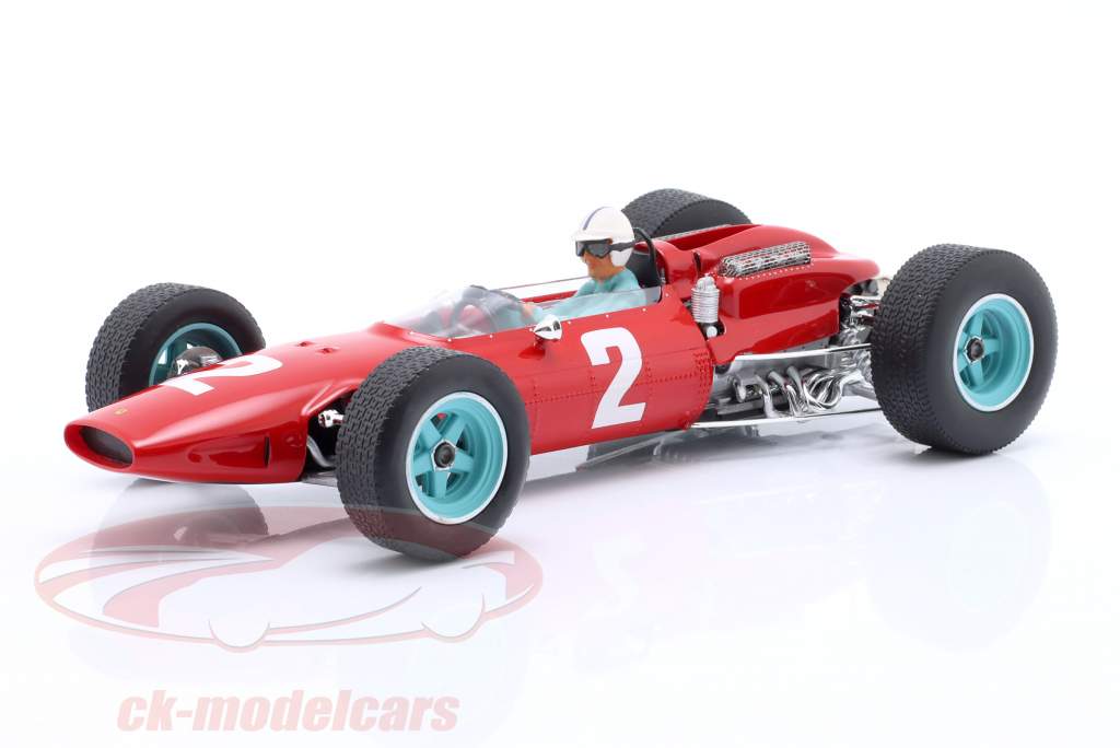 J. Surtees Ferrari 158 #2 vinder italiensk GP formel 1 Verdensmester 1964 1:18 WERK83