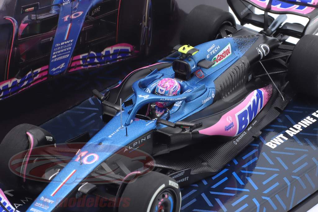 Pierre Gasly Alpine A523 #10 8th Miami GP Formula 1 2023 1:43 Minichamps