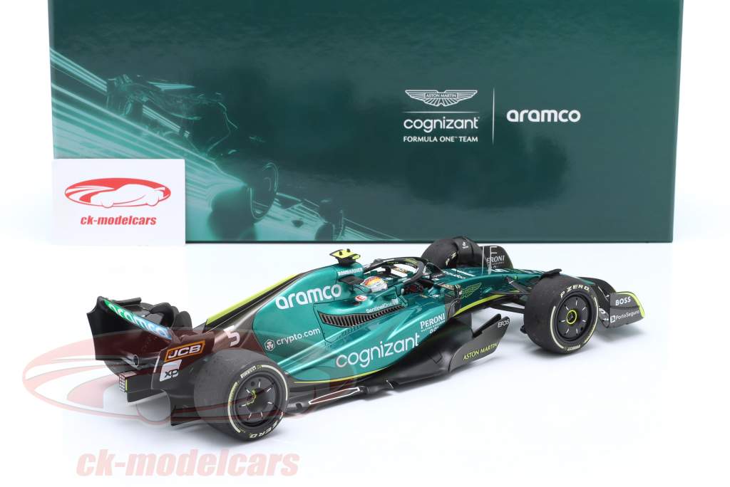 S. Vettel Aston Martin AMR22 #5 Last Race Abu Dhabi GP Formel 1 2022 1:18 Minichamps