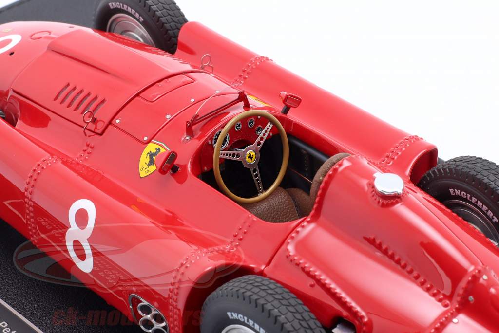Peter Collins Ferrari D50 #8 ganador Belga GP fórmula 1 1956 1:18 GP Replicas