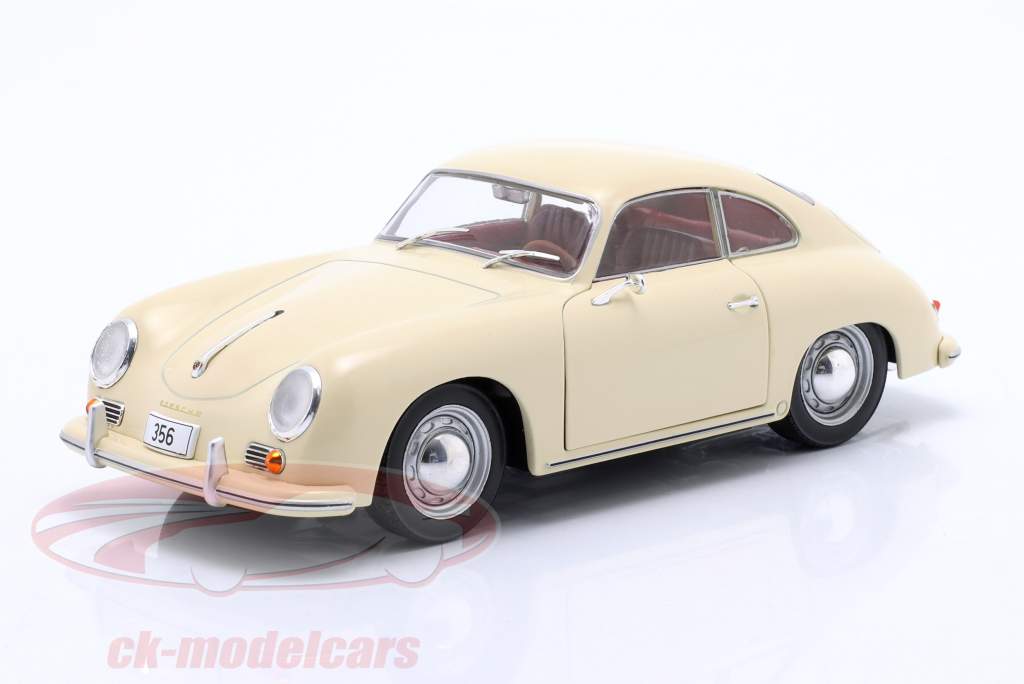 Porsche 356 Année de construction 1959 beige clair 1:24 WhiteBox